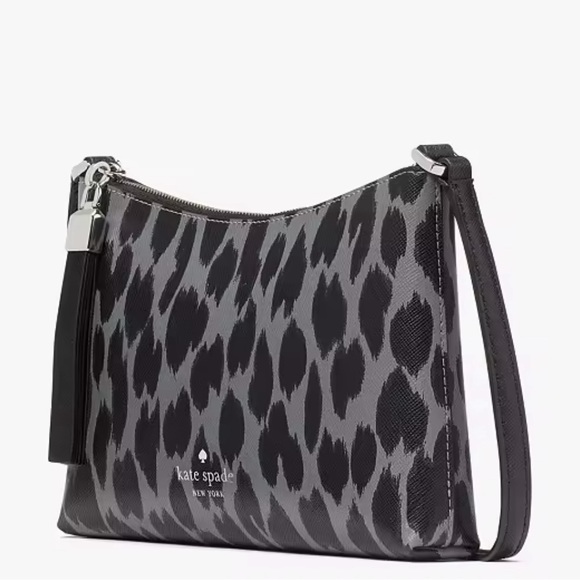 NWT Kate Spade Leopard Print Sadie Crossbody - Picture 3 of 11